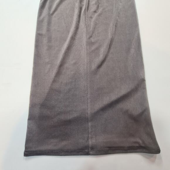 Michael Costello x REVOLVE Talia Midi Dress in Light Grey Small - Picture 8 of 14